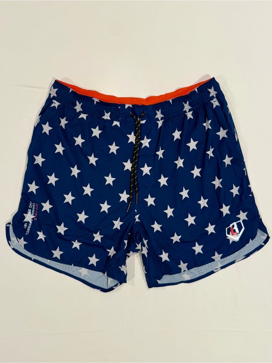 Baseball Lifestyle 101 Other - New Baseball Lifestyle 101 Pro Series Shorts Mens XL Freedom Liner Lined Stars